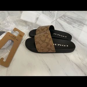 Authentic Coach Sandals , Slippers